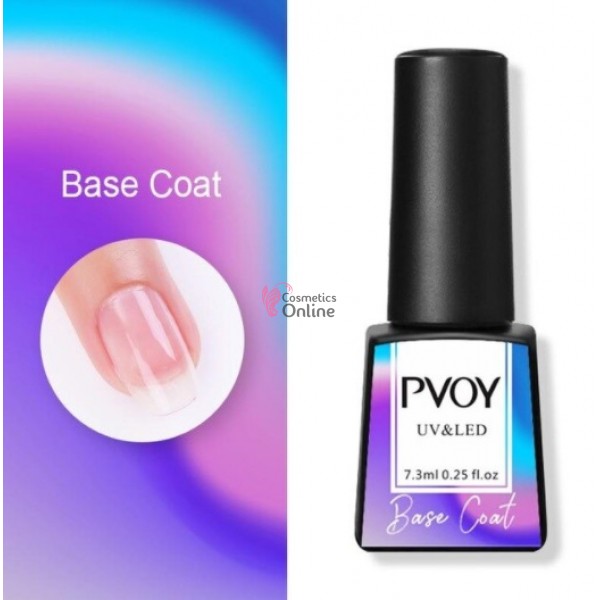 Base Coat PVOY pentru oja UV / LED de 7,3 ml